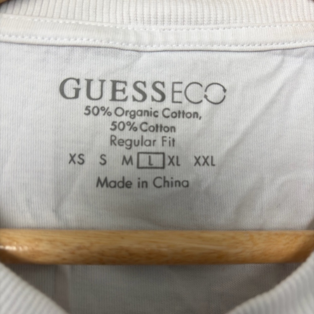 Guess Eco White Short Sleeve Tee